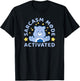 Care Bears Sarcasm Mode Activated Grumpy Bear Vintage T-Shirt - T-Shirt | Black