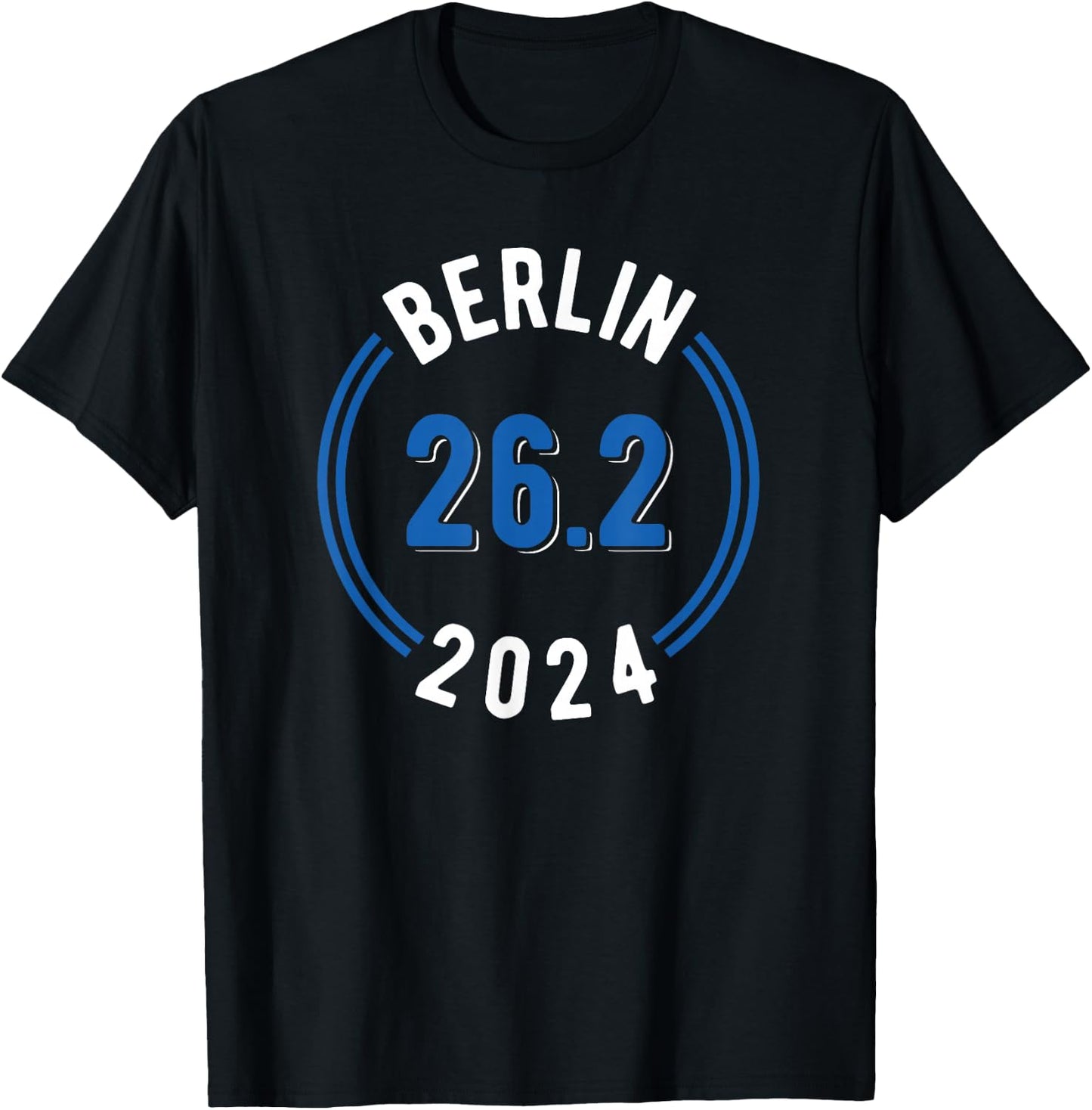 Berlin 2024 Marathon 26.2 T-Shirt - T-Shirt | Black
