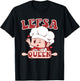 Lefsa Queen Norwegian Potato Flatbread T-Shirt - T-Shirt | Black