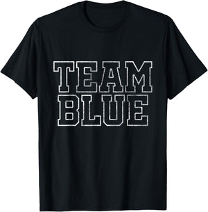 Sleepaway Summer Camp Color war Blue Team Spirit Kids T-Shirt - T-Shirt | Black