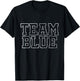 Sleepaway Summer Camp Color war Blue Team Spirit Kids T-Shirt - T-Shirt | Black