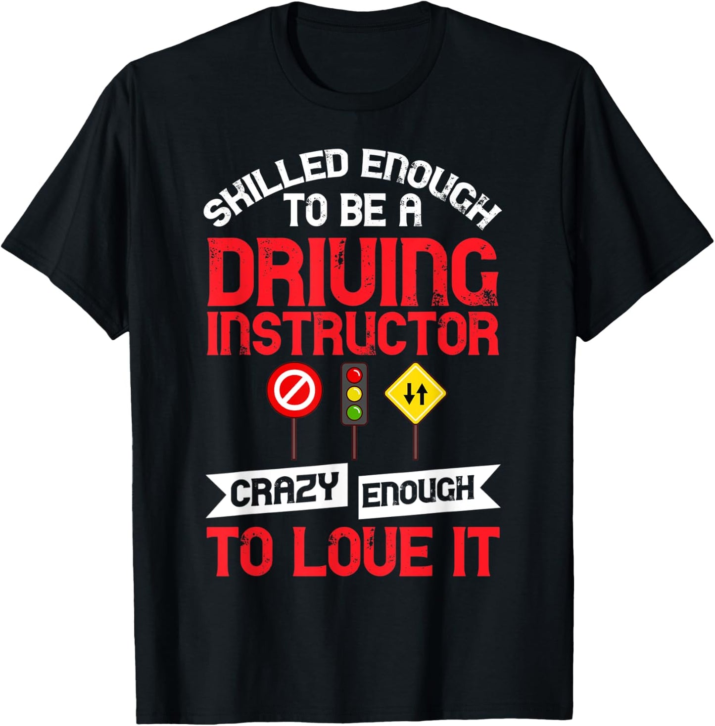 Driving Instructor School Lessons Driver Education T-Shirt - T-Shirt | Black
