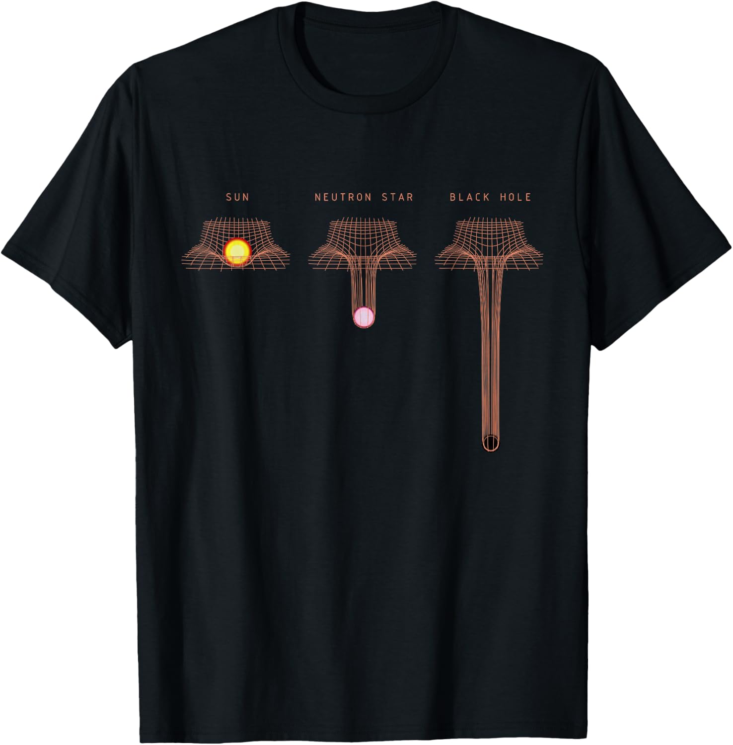 Sun Astrophysics Astronomy Astronomer Constellation T-Shirt - T-Shirt | Black