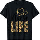 Cute Leopard Nurse Life for Nursing School | Nurse Week 2023 T-Shirt - T-Shirt | Black