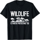 World Wildlife Day Animal Protection Wildlife Conservation T-Shirt - T-Shirt | Black
