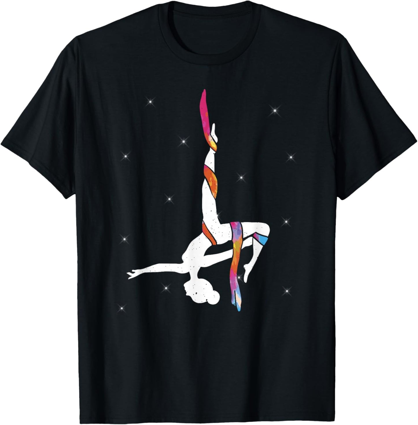 Aerialist - Aerial Silk - Aerial Silk Acrobatics T-Shirt - T-Shirt | Black