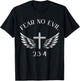 Fear No Evil Psalm 23:4 Bible Verse I Will Fear No Evil God T-Shirt - T-Shirt | Black