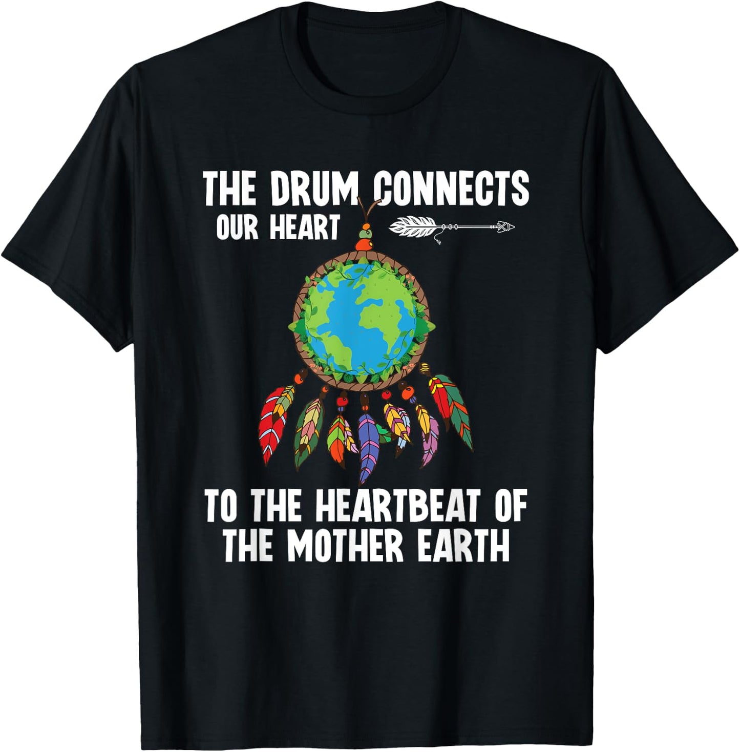 Native American Pride Indigenous Sioux Native American T-Shirt - T-Shirt | Black