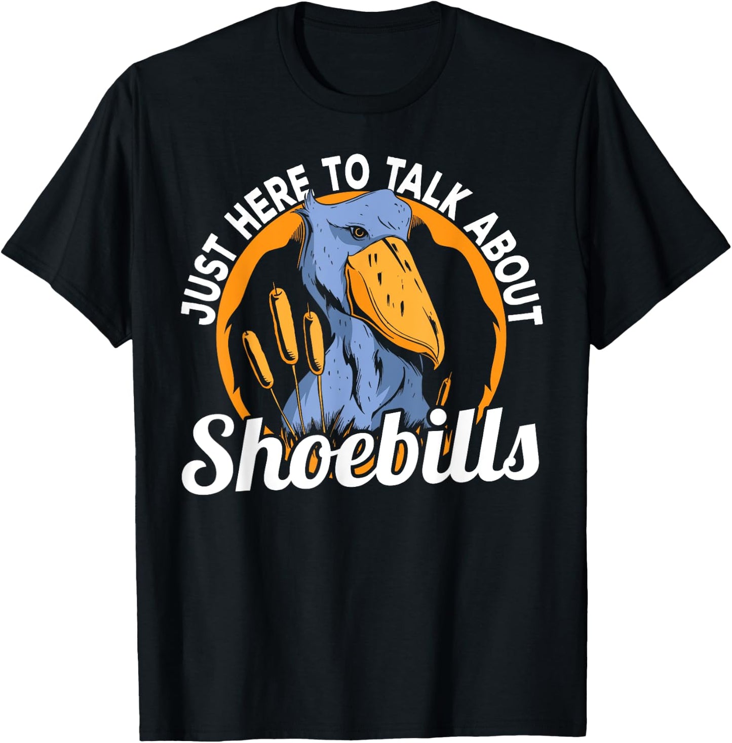 Shoebill Stork Bird Shoebill T-Shirt - T-Shirt | Black