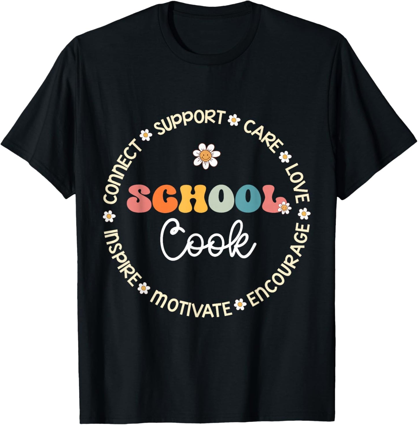 School Cook Appreciation Week Back to School T-Shirt - T-Shirt | Black