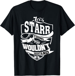 It's a STARR Thing Gifts T-Shirt - T-Shirt | Black