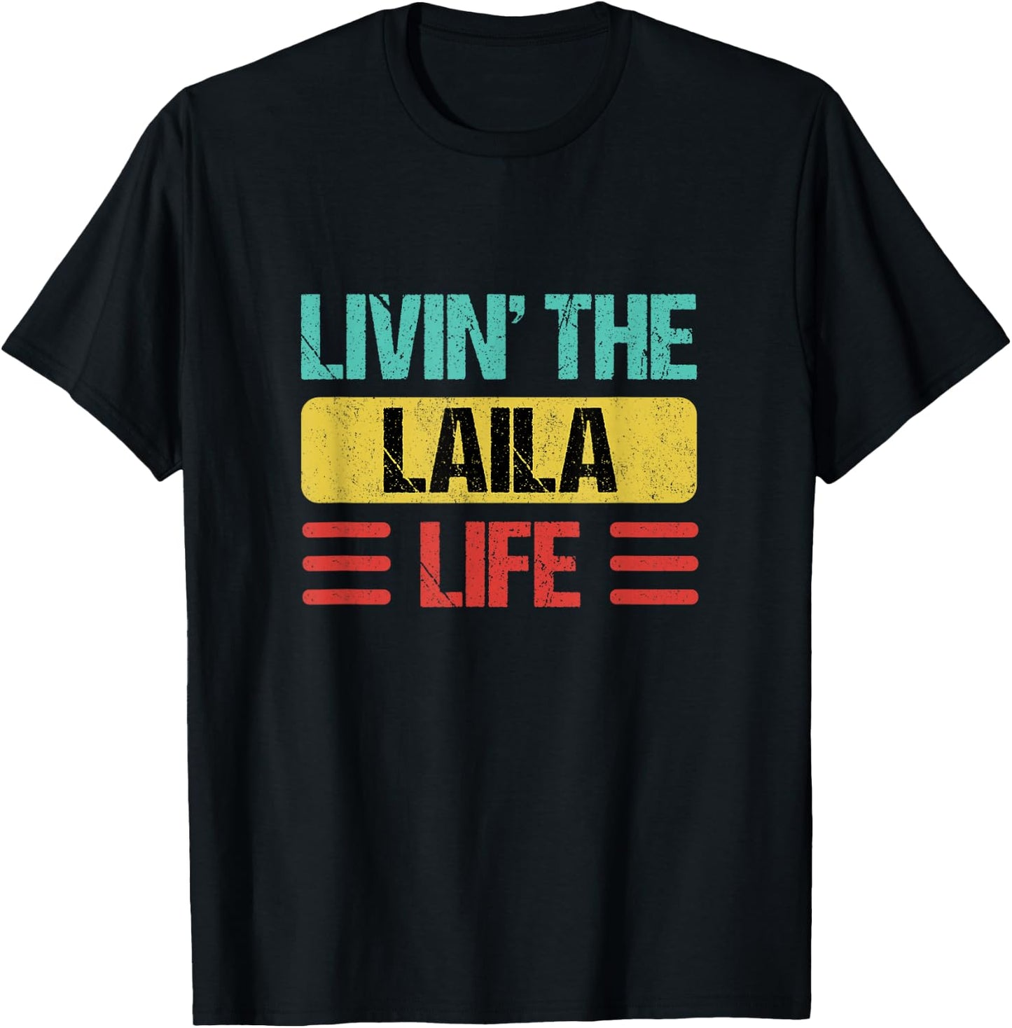 Laila Name Shirts & Gifts Laila Name - -Adults, Black, Small T-Shirt - T-Shirt | Black