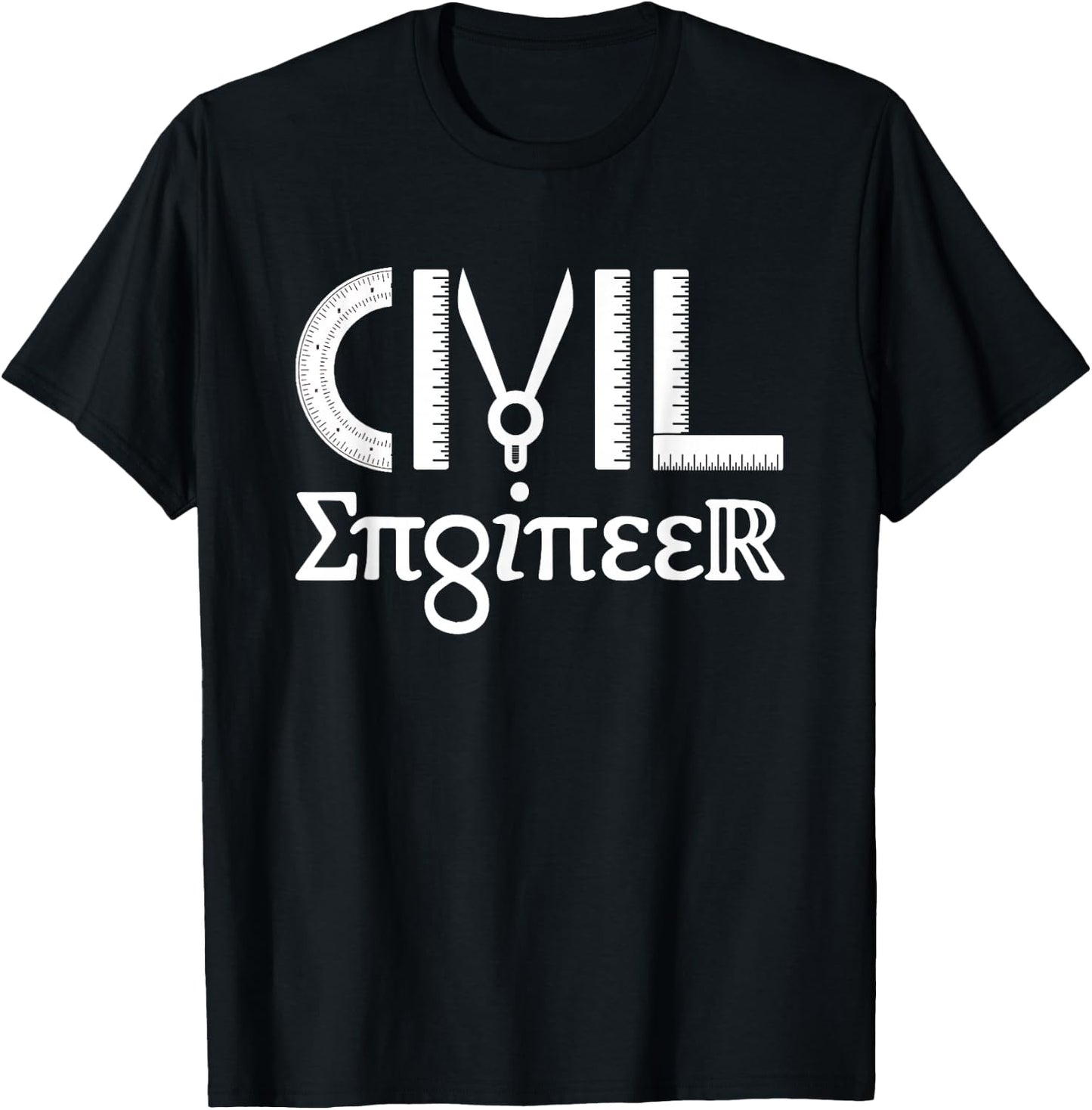 Civil Engineer T-Shirt - T-Shirt | Black