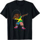 Half American Half Jamaican Boy Kid Jamaica Flag Patriotic T-Shirt - T-Shirt | Black