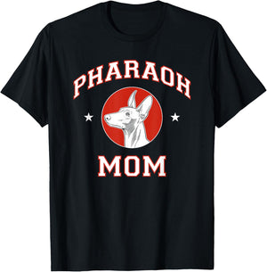Pharaoh Hound Mom Dog Mother Women Girls Kids T-Shirt - T-Shirt | Black