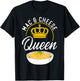Mac And Cheese Queen Mac & Cheese Queen T-Shirt - T-Shirt | Black