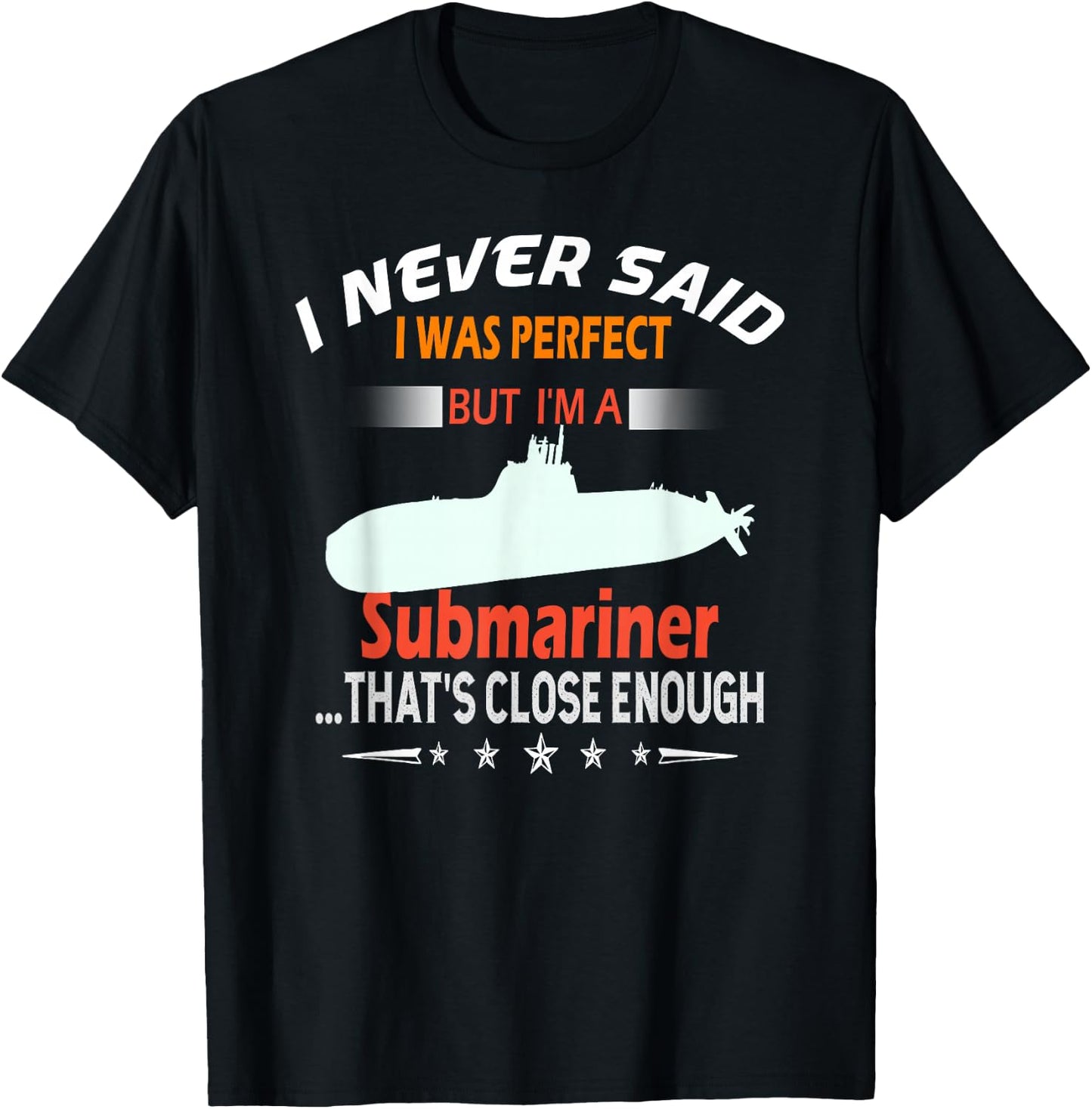 Funny Submarine Ship Submariner Veteran Gifts T-Shirt - T-Shirt | Black