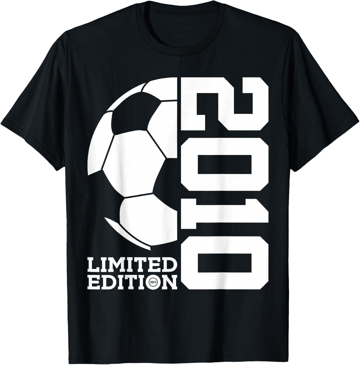 16th BIRTHDAY SOCCER LIMITED EDITION 2010 T-Shirt - T-Shirt | Black