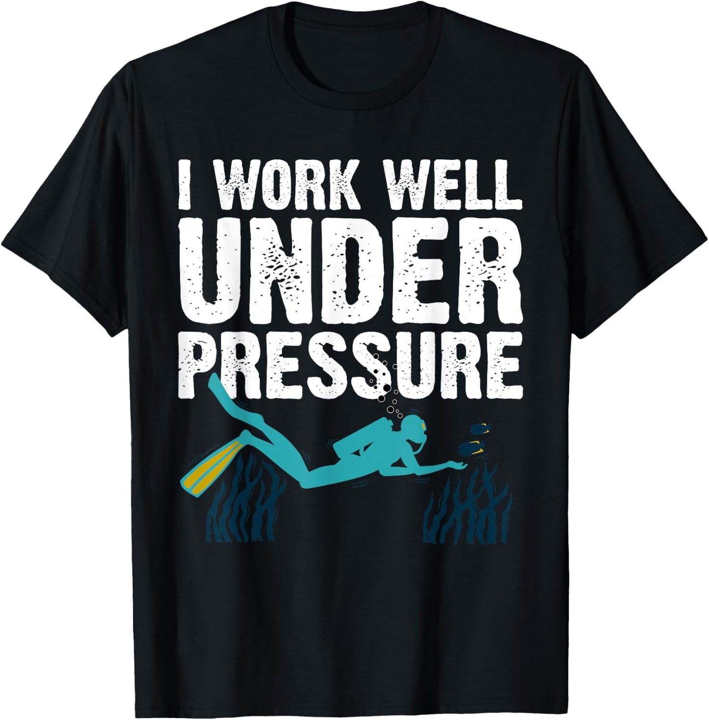Cool Scuba Diving Women Ocean Scuba Diver Snorkeling T-Shirt - T-Shirt | Black