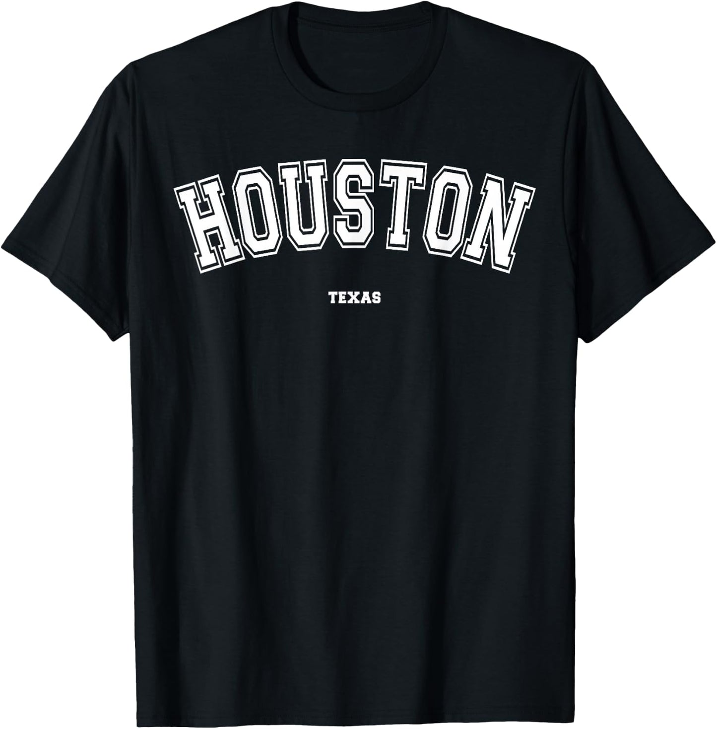Houston Texas T-Shirt - T-Shirt | Black