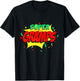 Super Gramps Comic Themed Style Superhero Fathers Day T-Shirt - T-Shirt | Black
