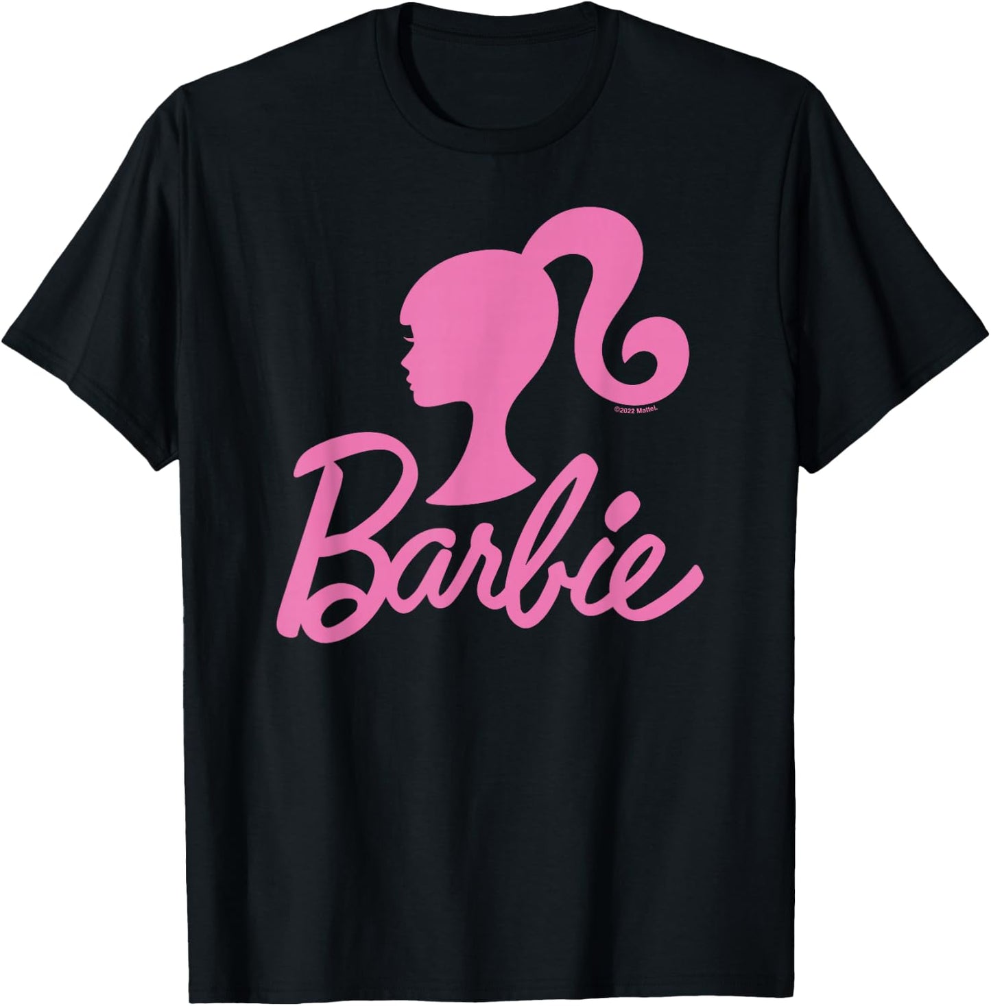 Barbie - Barbie Pink Logo T-Shirt - T-Shirt | Black