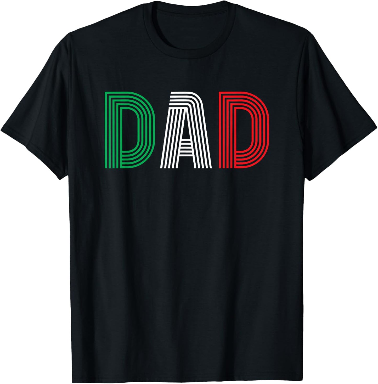 Italy Funny Papa Italian Family Culture Italy Country Dad T-Shirt - T-Shirt | Black