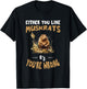 Amazing Muskrat Wilderness Lovers Muskrat Either You Like Muskrats Animal - -Adults/Kids, Black, Small, Short Sleeve T-Shirt - T-Shirt | Black