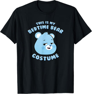 Care Bears Halloween This is My Bedtime Bear Costume T-Shirt - T-Shirt | Black