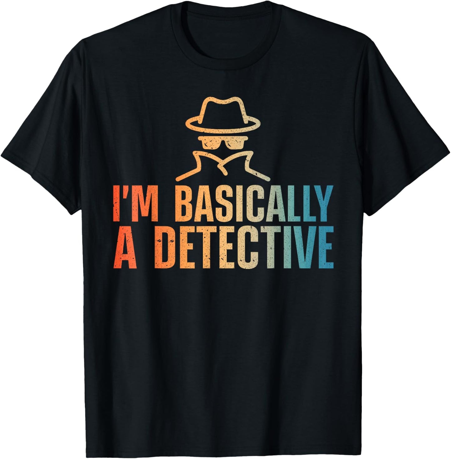 Cool Detective Women Murder Shows True Crime Lover T-Shirt - T-Shirt | Black