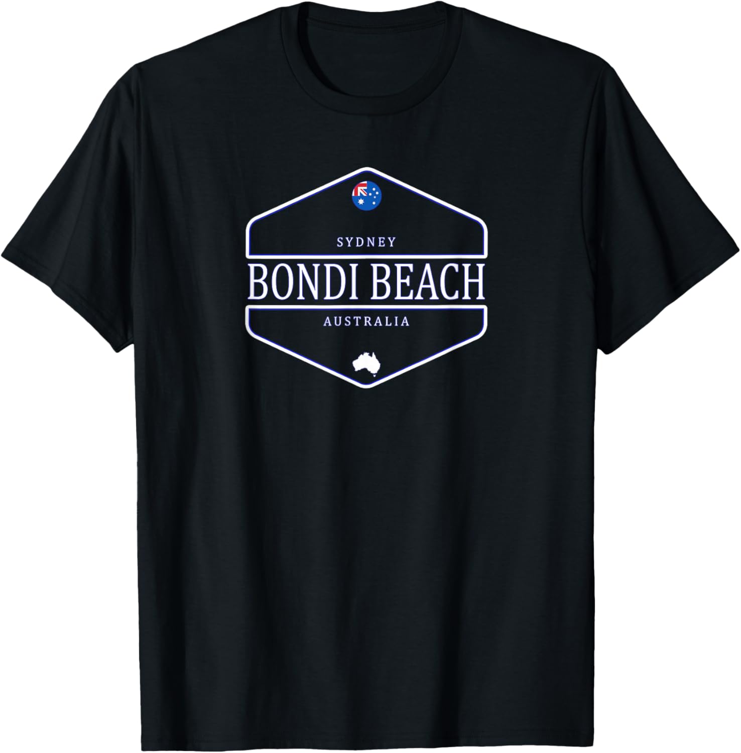 Bondi Beach Australia - Bondi Beach Sydney Australia T-Shirt - T-Shirt | Black