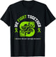 We Fight Together Duchenne Muscular Dystrophy Awareness T-Shirt - T-Shirt | Black