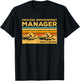 Vintage Process Improvement Manager T-Shirt - T-Shirt | Black