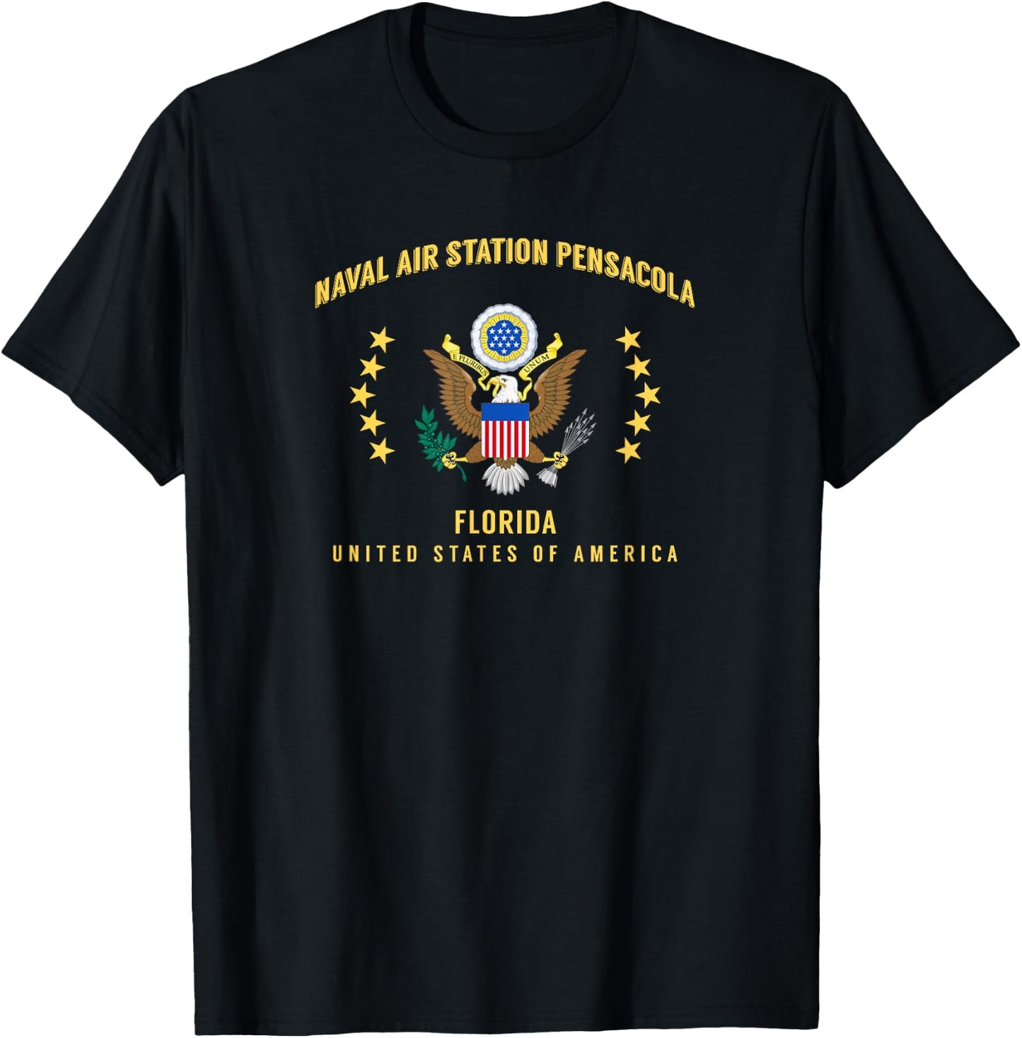 Naval Air Station Pensacola T-Shirt - T-Shirt | Black