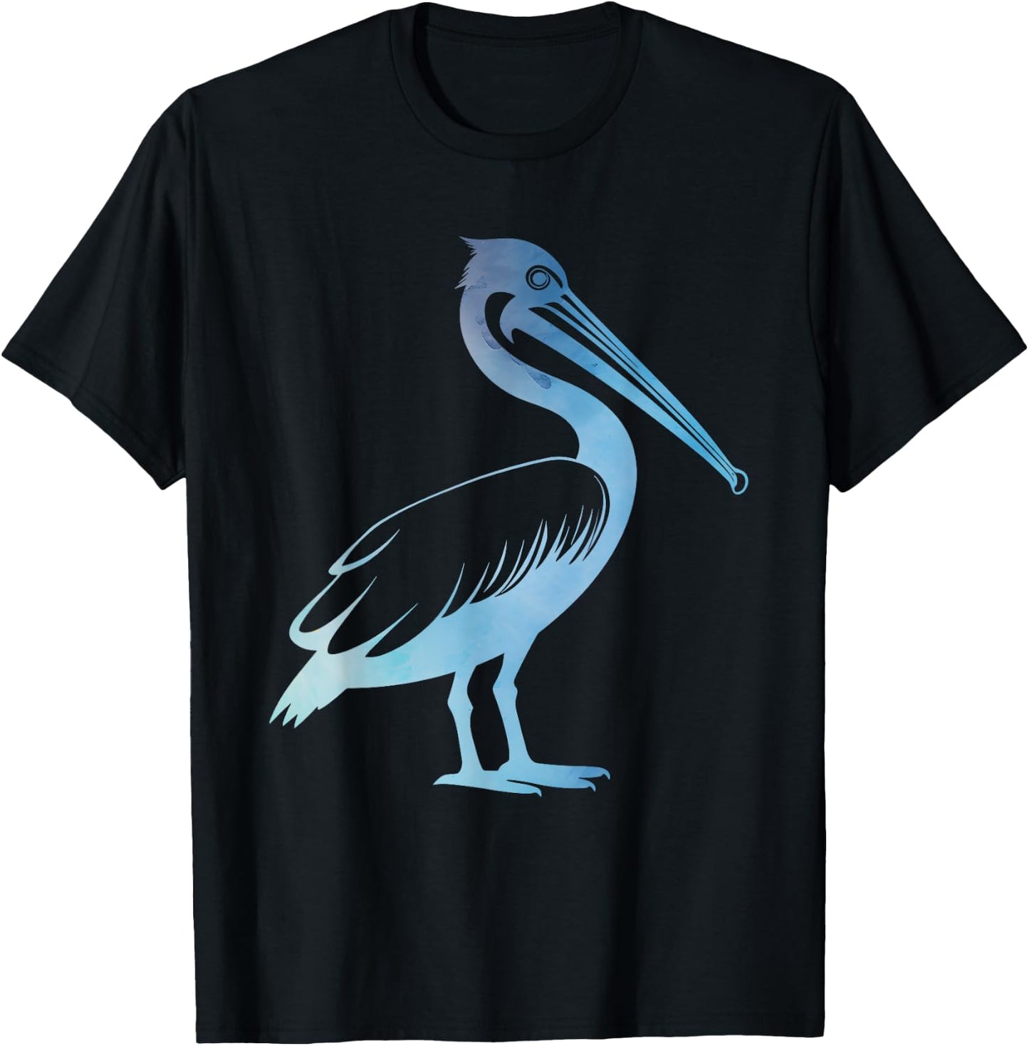 Animals Love Pelicans bird simple minimalist Pelican T-Shirt - T-Shirt | Black