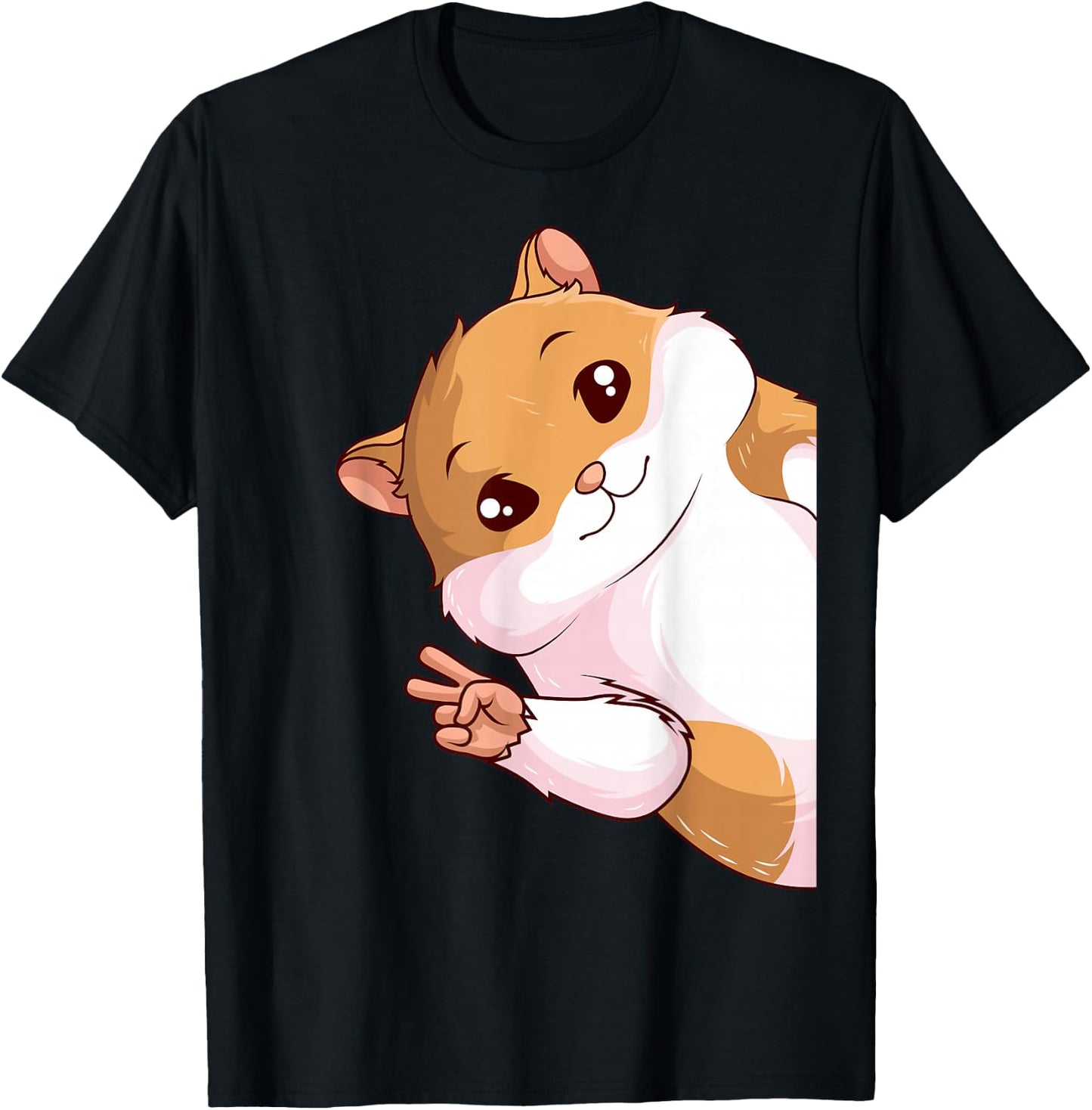 Hamster Children Girls Boys T-Shirt - T-Shirt | Black