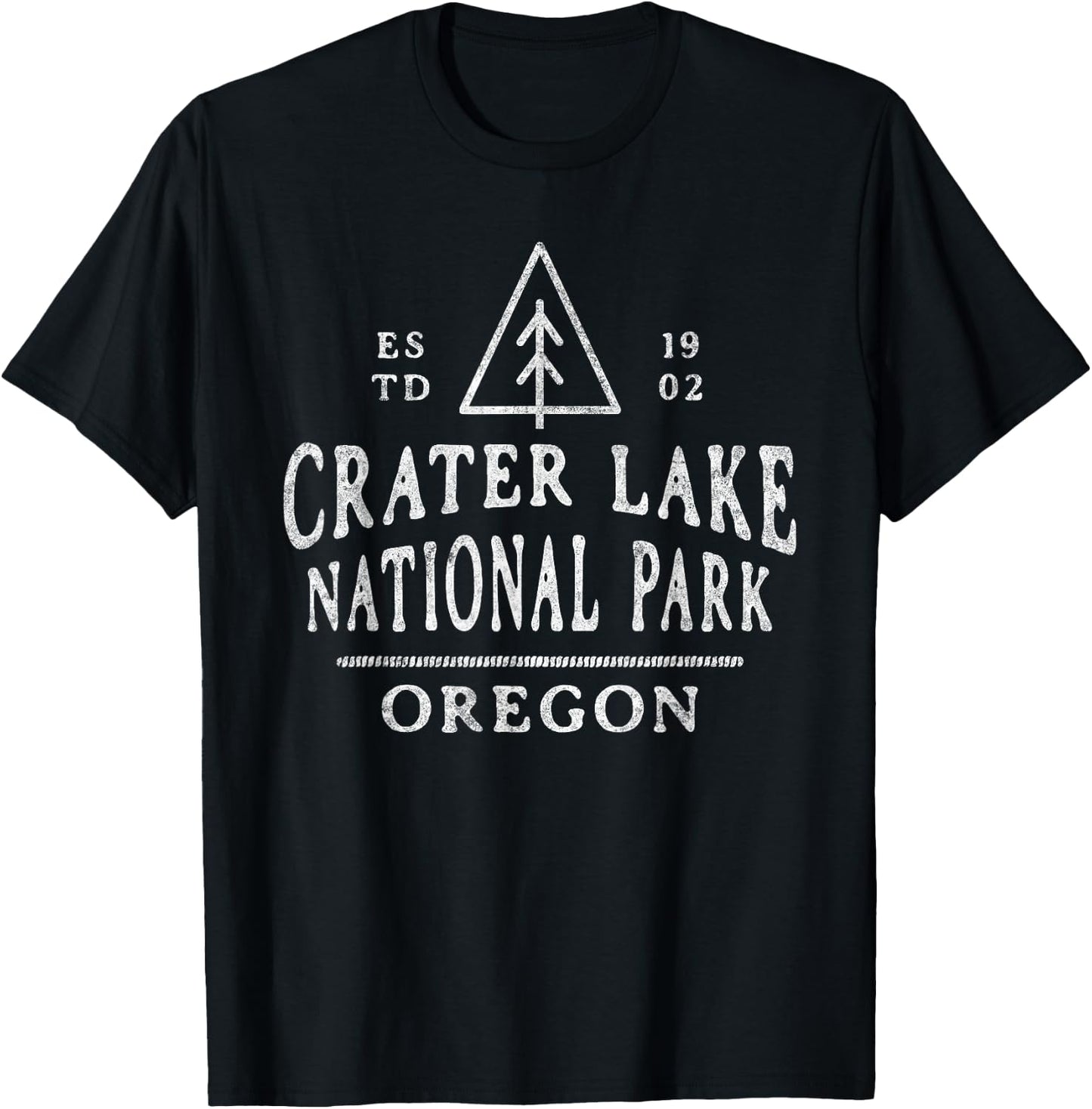 Crater Lake National Park T-Shirt - T-Shirt | Black