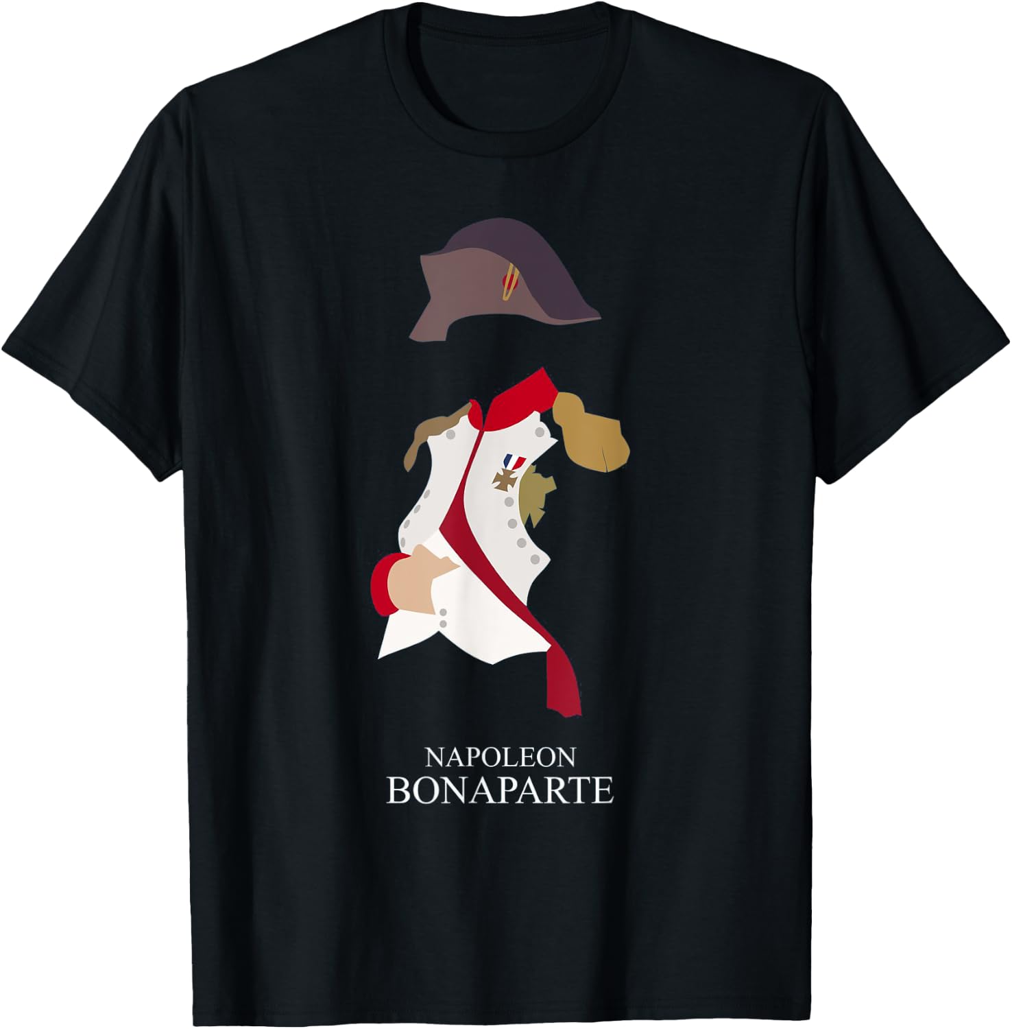 Napoleon Bonaparte Art Historic T-Shirt - T-Shirt | Black
