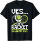 I'm A Racket Scientist - Tennis Player Sports Tournament T-Shirt - T-Shirt | Black