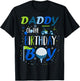 Daddy of The Birthday Boy Hole in One Golf Sport Matching T-Shirt - T-Shirt | Black