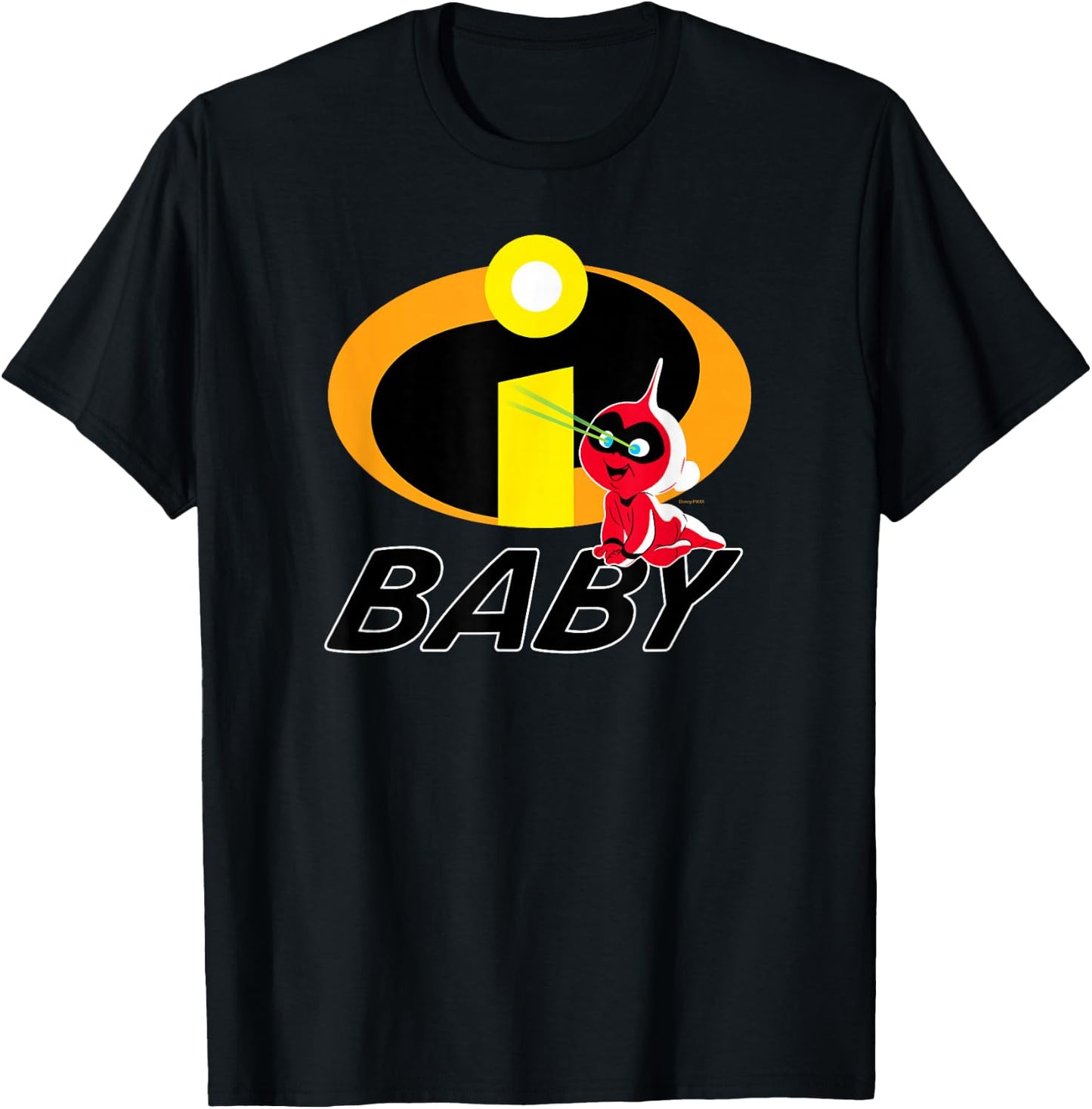 Disney and Pixar's The Incredibles Jack-Jack Baby Family T-Shirt - T-Shirt | Black
