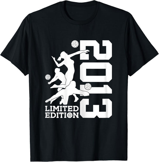 12th BIRTHDAY VOLLEYBALL LIMITED EDITION 2013 T-Shirt - T-Shirt | Black