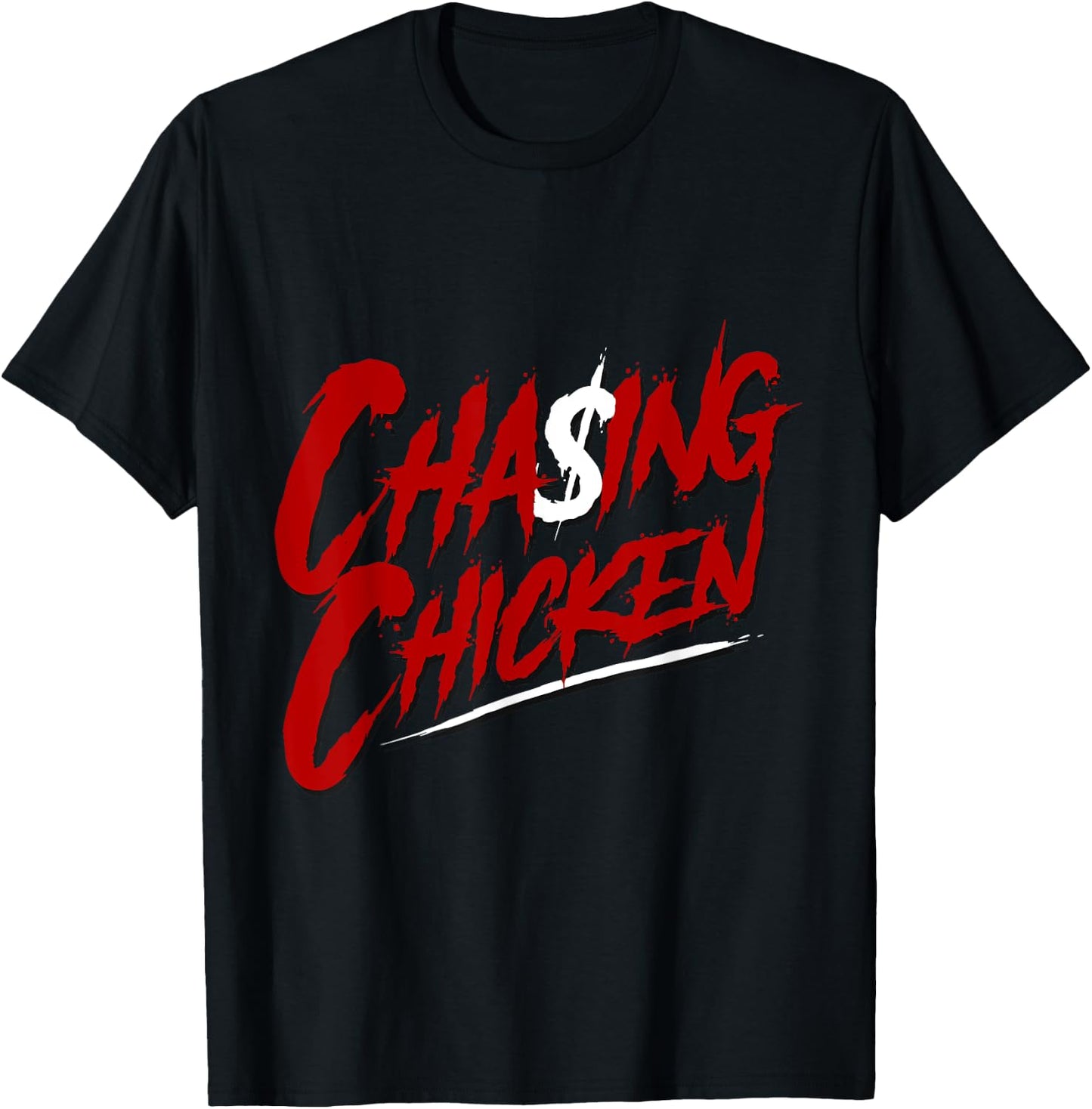 Chasing Chicken, Rap shirts, Get Money Chasing Chicken retro T-Shirt - T-Shirt | Black
