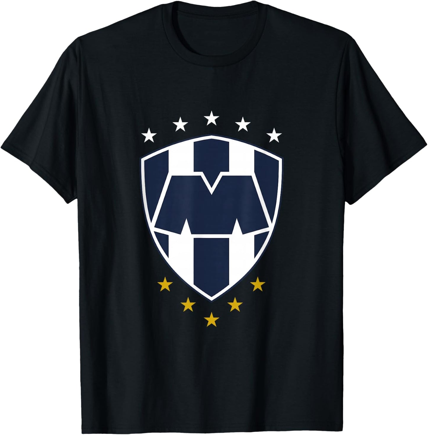 Exclusive Collection of Rayados de Monterrey T-Shirt - T-Shirt | Black
