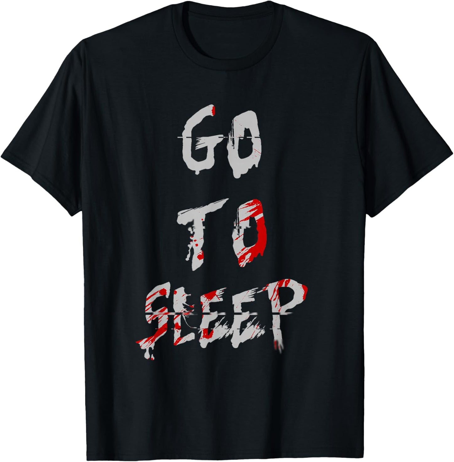Jeff The Killer Go To Sleep Bloody T-Shirt - T-Shirt | Black