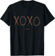 XOXO Christmas Love Words Jesus Nails Crown Easter Valentine T-Shirt - T-Shirt | Black