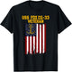 USS Fox CG-33 Cruiser Veterans Day Father's Day T-Shirt - T-Shirt | Black