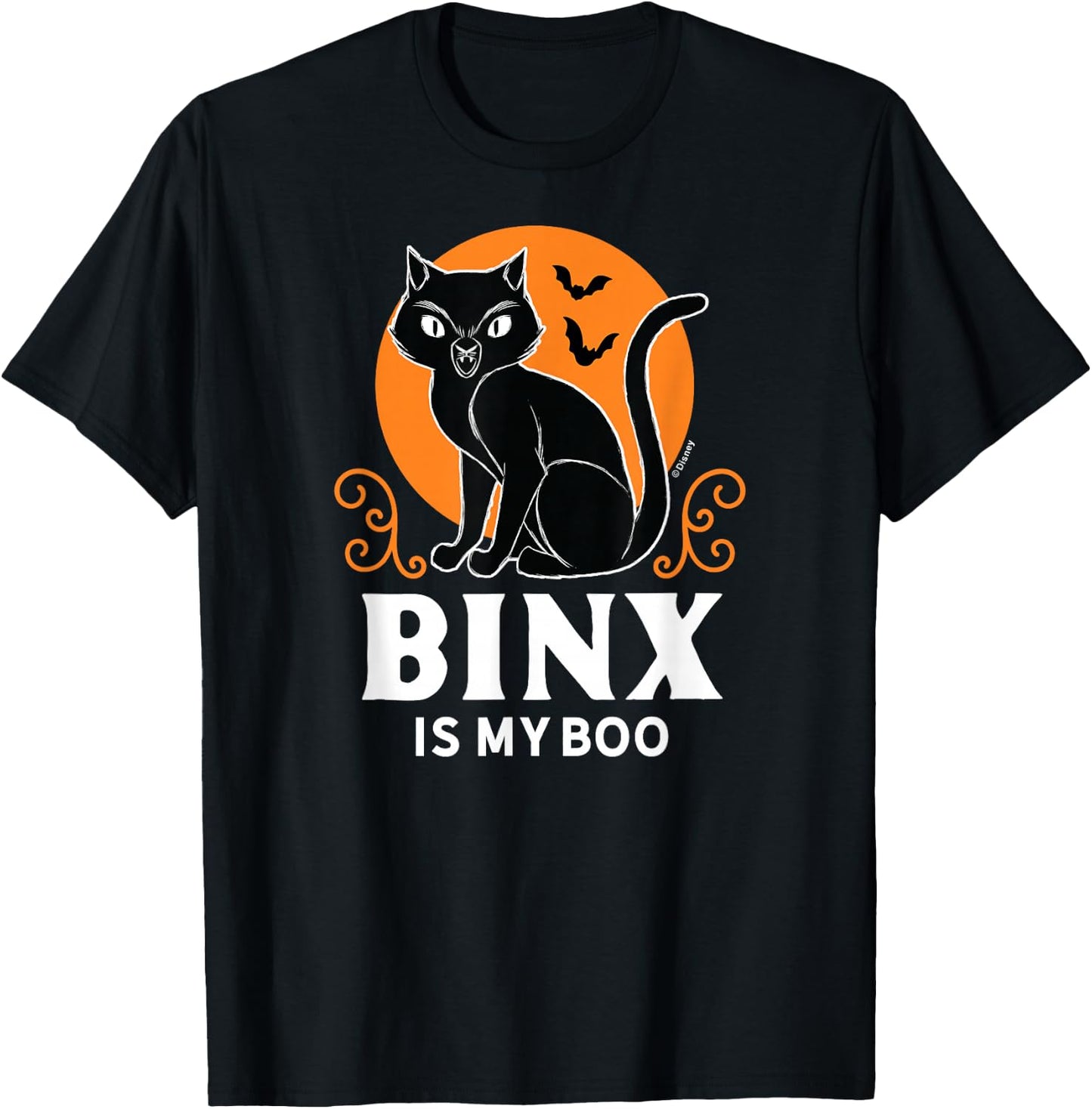 Hocus Pocus - Binx is My Boo T-Shirt - T-Shirt | Black