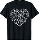 Cool Music Note Art Women Music Musical Note Lover T-Shirt - T-Shirt | Black