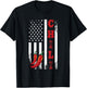 America Chili USA Flag Spicy Red Pepper 4th Of July T-Shirt - T-Shirt | Black